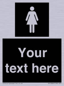 Custom information: black panel female